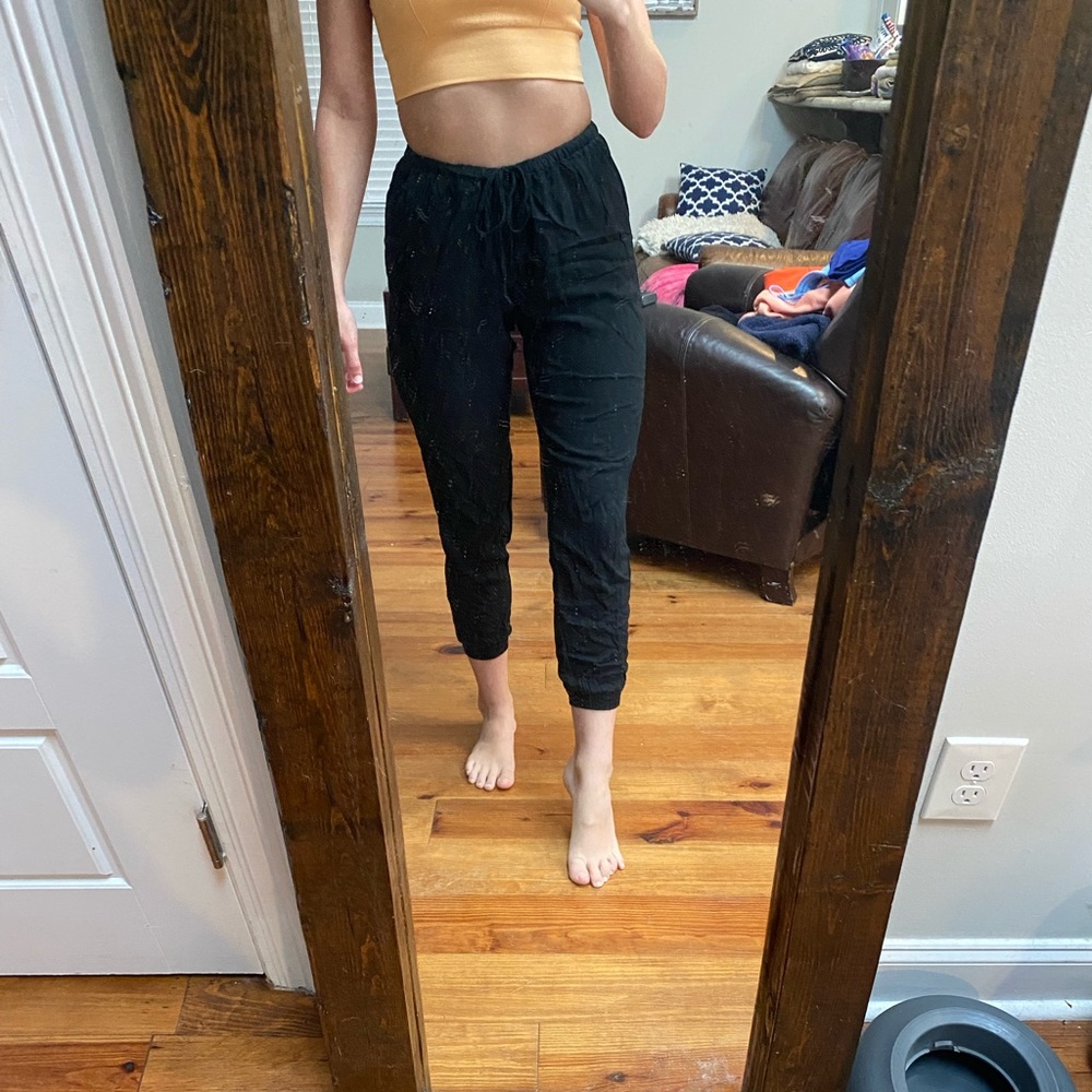 H&M black joggers